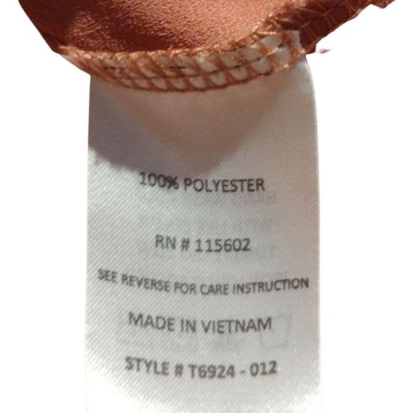 V-Neck High Low Oversized Blouse NEW Mauve Sophisticated Top by Lush NWOT - Picture 6 of 10